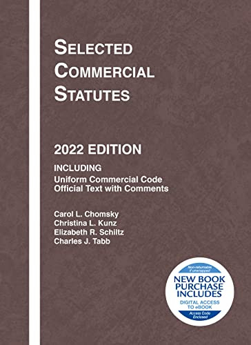 Selected Commercial Statutes (Selected Statutes)