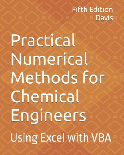 Practical Numerical Methods for Chemical Engineers