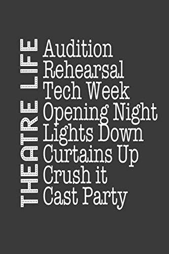 Theatre Life Notebook