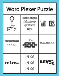 Word Plexer Puzzle: Rebus Puzzles Word or Phrase Fun and Challenge