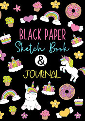 BLACK PAPER Sketch Book & Journal