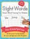 Dolch Pre-Kindergarten Sight Words