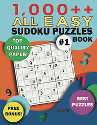 1000++ All EASY Sudoku Puzzles Book