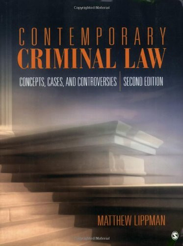 Contemporary Criminal Law