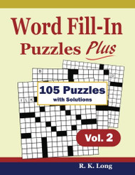 Word Fill-In Puzzles Plus Volume 2
