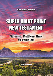 Super Giant Print New Testament Volume 1
