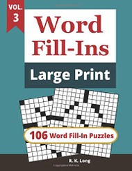 Word Fill-Ins Large Print Volume 3