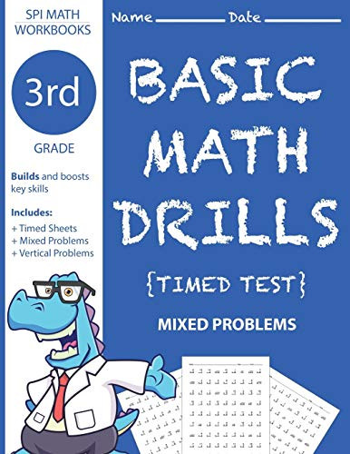 3rd Grade Basic Math Drills Timed Test Volume 5