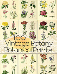 100 Vintage Botany Botanical Prints