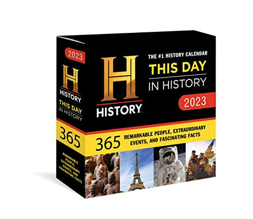 2023 History Channel This Day in History Boxed Calendar