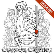 Classical Cryptids: An Art Nouveau Style Coloring Book