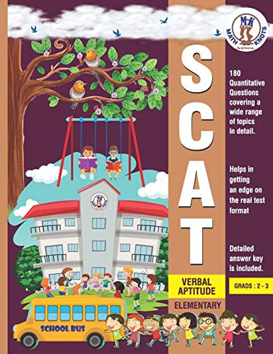 SCAT Verbal Aptitude: SCAT- Elementary - Verbal Aptitude