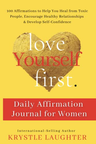 Love Yourself First Daily Affirmation Journal for Women