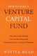 How To Raise A Venture Capital Fund