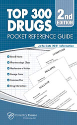 Top 300 Drugs Pocket Reference Guide (2021 Edition)