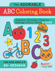 Adorable ABC Coloring Book