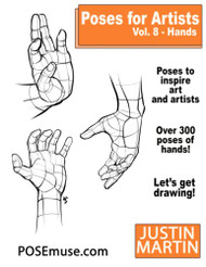 Poses for Artists Volume 8 Hands
