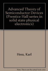 Advanced Theory Of Semiconductor Devices