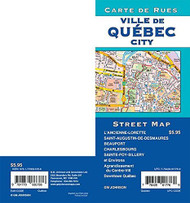 Quebec City Quebec Street Map