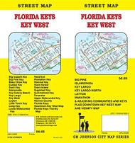 Florida Keys / Key West / Upper & Lower Keys Florida Street Map