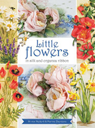 Little Flowers in Silk and Organza Ribbon