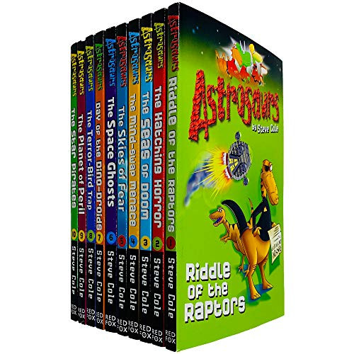 Steve Cole Astrosaurs Series Collection 10 Books Set