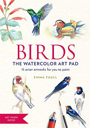 Birds the Watercolor Art Pad