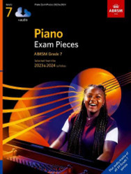 Piano Exam Pieces 2023 & 2024 ABRSM Grade 7 with audio