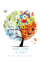 One Line A Day: Five Year Memory Journal: Four Seasons Tree