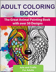 Simple Coloring Book For Adults: Large Print Coloring Book