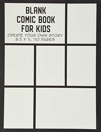 Blank Comic Book for Kids