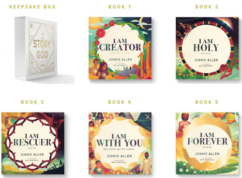 Theolaby - The Story of God by Jennie Allen - 5 Book Series Box