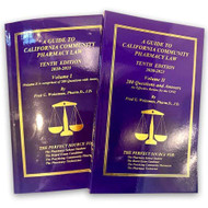 Guide to California Community Pharmacy Law - 2020-2023; VOLUMES I
