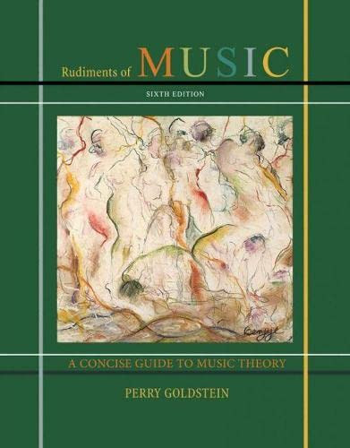 Rudiments of Music: A Concise Guide to Music Theory