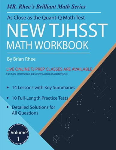 New TJHSST Math Workbook Volume 1