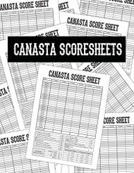 Canasta Score Sheets: Scoring Pad for Canasta Card Game | Game Record