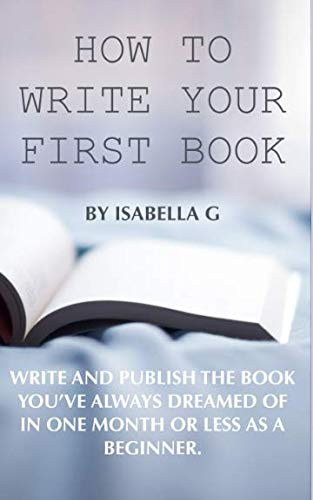 How to write your first book