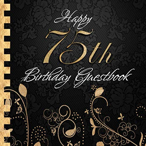 Happy 75th Birthday Guestbook