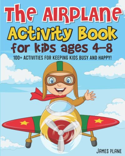 Airplane Activity Book for Kids