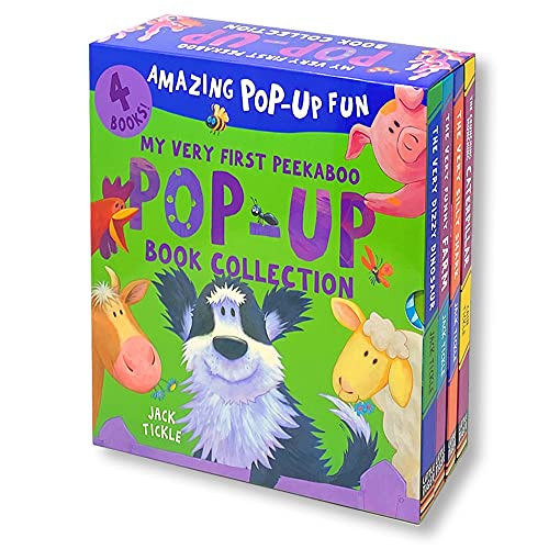 Amazing Pop-Up Fun My Very First Peekaboo 4 Books Collection Box