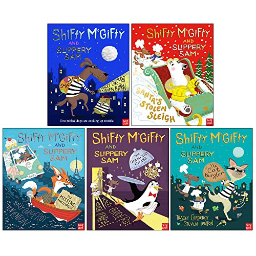 Shifty McGifty and Slippery Sam Series 5 Books Collection Set By