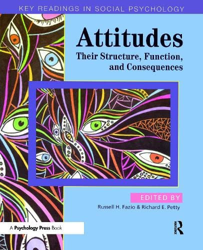 Attitudes: Their Structure Function and Consequences