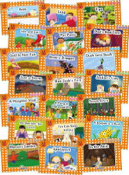 Decodable Readers Orange Comp Set x21 Bk