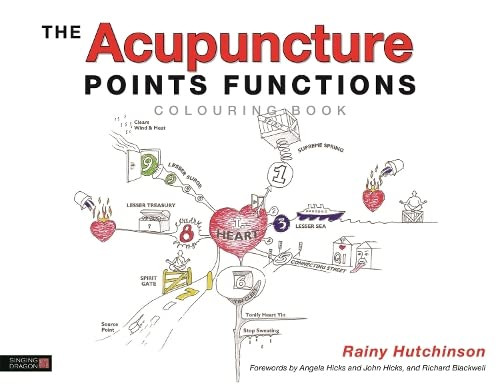 Acupuncture Points Functions Colouring Book