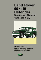 LAND ROVER 90 . 110 Defender 1983-1992 Workshop Manual