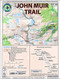 John Muir Trail Map-Pack: Shaded Relief Topo Maps
