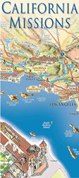 California Missions Map