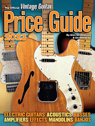 Official Vintage Guitar Magazine Price Guide 2023