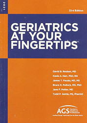 Geriatrics at Your Fingertips 2021: Book Only