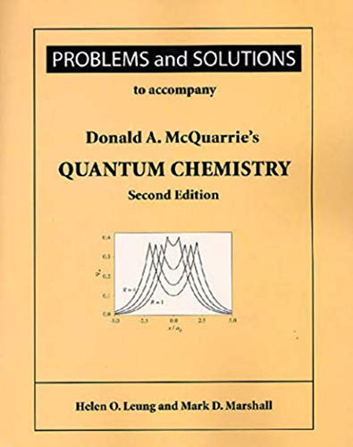 Problems and Solutions for Mcquarrie's Quantum Chemistry